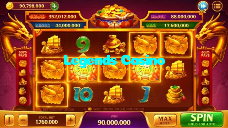 available types of Legends Casino bet including pre-match live express and system bets