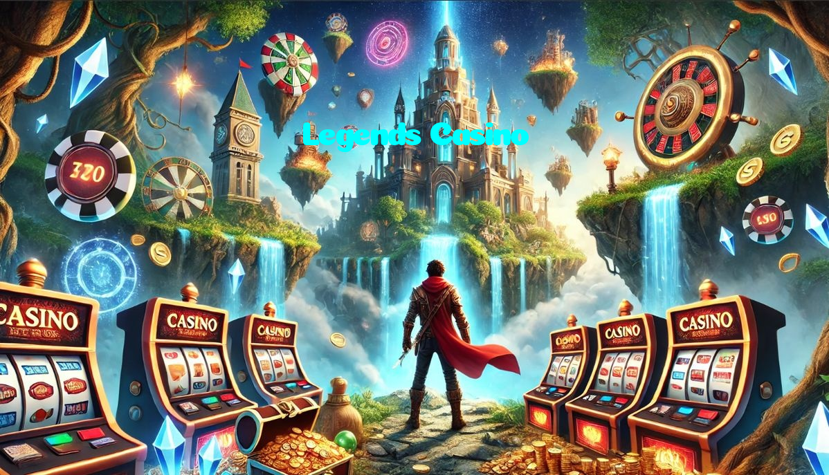 Legends Casino casino presented on mobile device in Pakistan with slots and live games